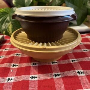 Vintage Tupperware Set Of 2